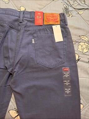Levi's 514 Straight Men's Jeans in Slate Blue